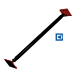 ADJUSTABLE PROP/JACK FOR WINDOW/DOOR FRAMES 620-960 MM