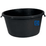 ROUND CONSTRUCTION CONTAINER MADE OF PLASTIC