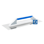 SMOOTH STAINLESS STEEL FLOAT, LONG TO PLASTER, 3K MASTER LINE SOFT HANDLE 130X480 MM