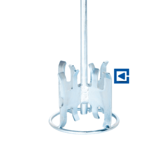 TURBO MIXING PADDLE FOR CEMENT MORTAR, MASTER LINE Ø 120MM, LENGTH: 600MM
