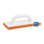 PLASTIC FLOAT WITH A RUBBER SPONGE FOR WET PLASTERING
