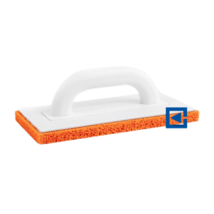 PLASTIC FLOAT WITH A RUBBER SPONGE FOR WET PLASTERING