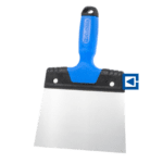 STAINLESS STEEL SPATULA, 2K SOFT HANDLE 120 MM